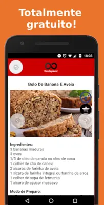 Receitas Fitness Deliciosas android App screenshot 0