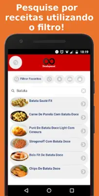 Receitas Fitness Deliciosas android App screenshot 2